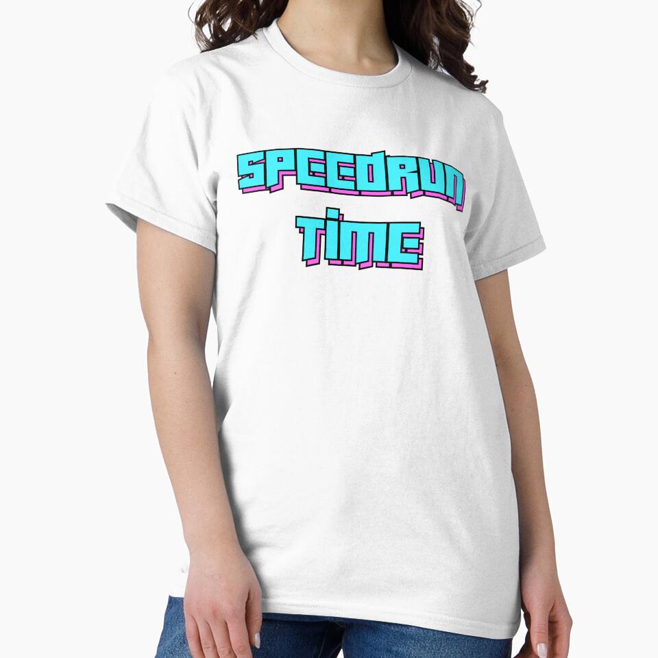 Speedrun Time Retro Arcade Typography – Neon Gaming Text Design by PHRASEandSTYLE