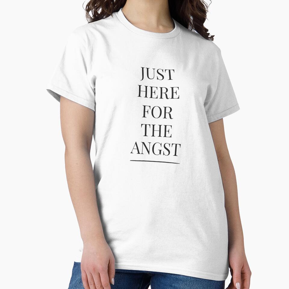Just Here for the Angst - Booktok x Romance Reader Aesthetic by Inkbound Co