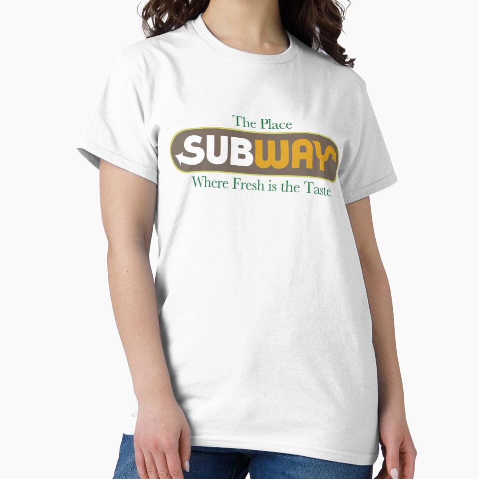 Subway - "The Place Where Fresh is the Taste" Retro/Vintage Design | Happy Gilmore by GoldenYearsCo