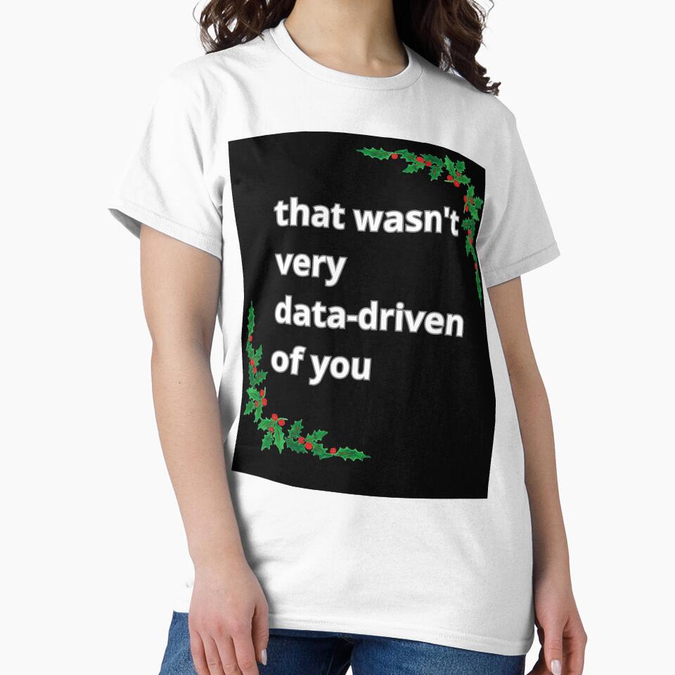 That wasn't very data-driven of you - Christmas by Agu210