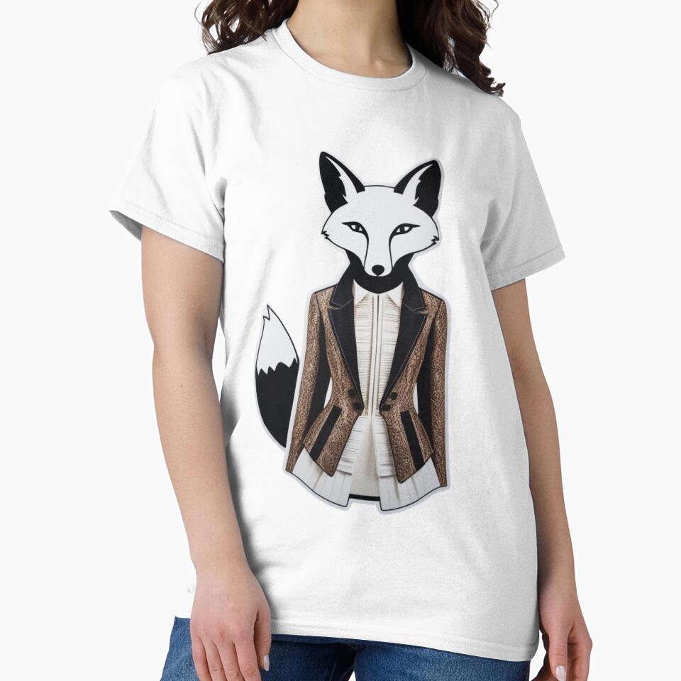 Stylish Lady Fox by AlinaSCorner