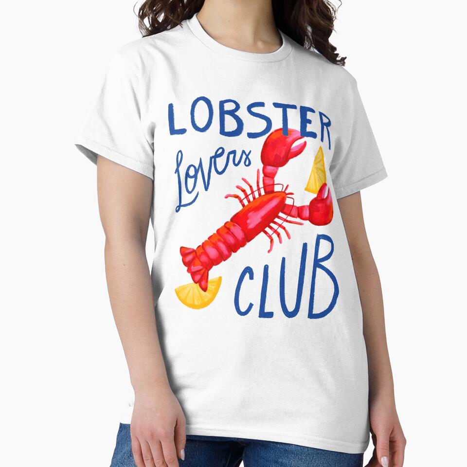 Lobster Lovers Club - Coastal Aesthetic by DafneDStudio