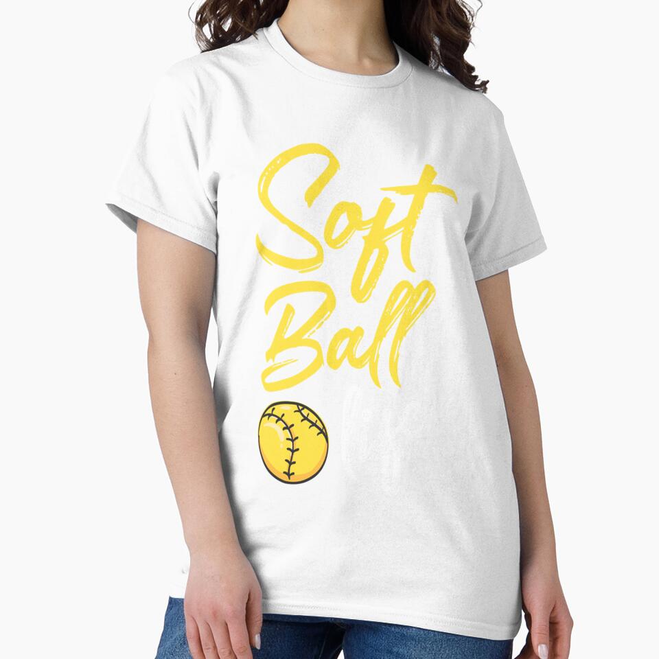 Softball Life Girls Fastpitch Long Sleeve T-Shirt by RobertJayce