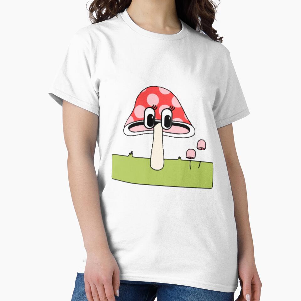 Pink Mushroom Oversized by storefficial