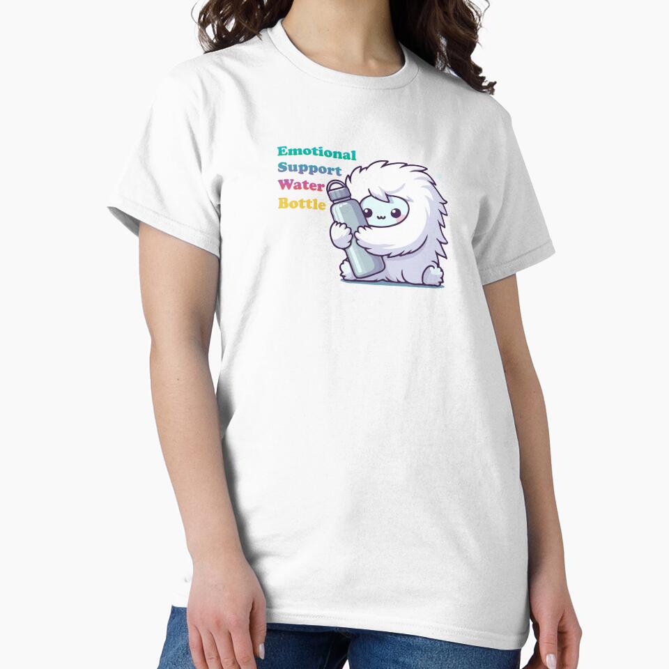 Emotional Support Water Bottle Yeti by Dweeb123