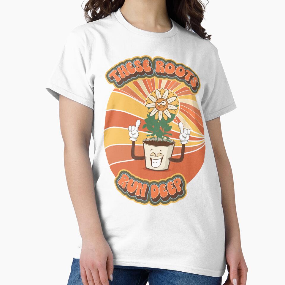 Mothers day funny plant quote groovy by HomeCoquette
