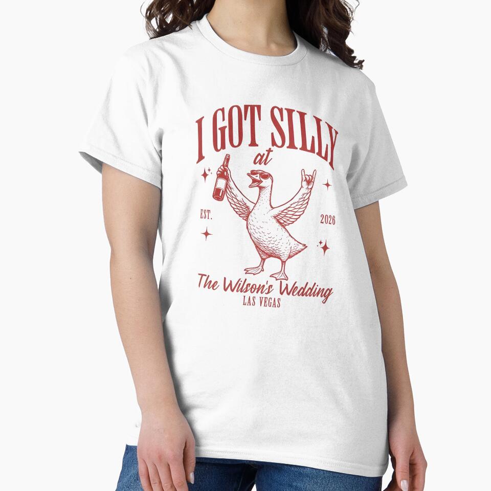 Silly Goose Personalized Wedding Party by fresh-sole-co