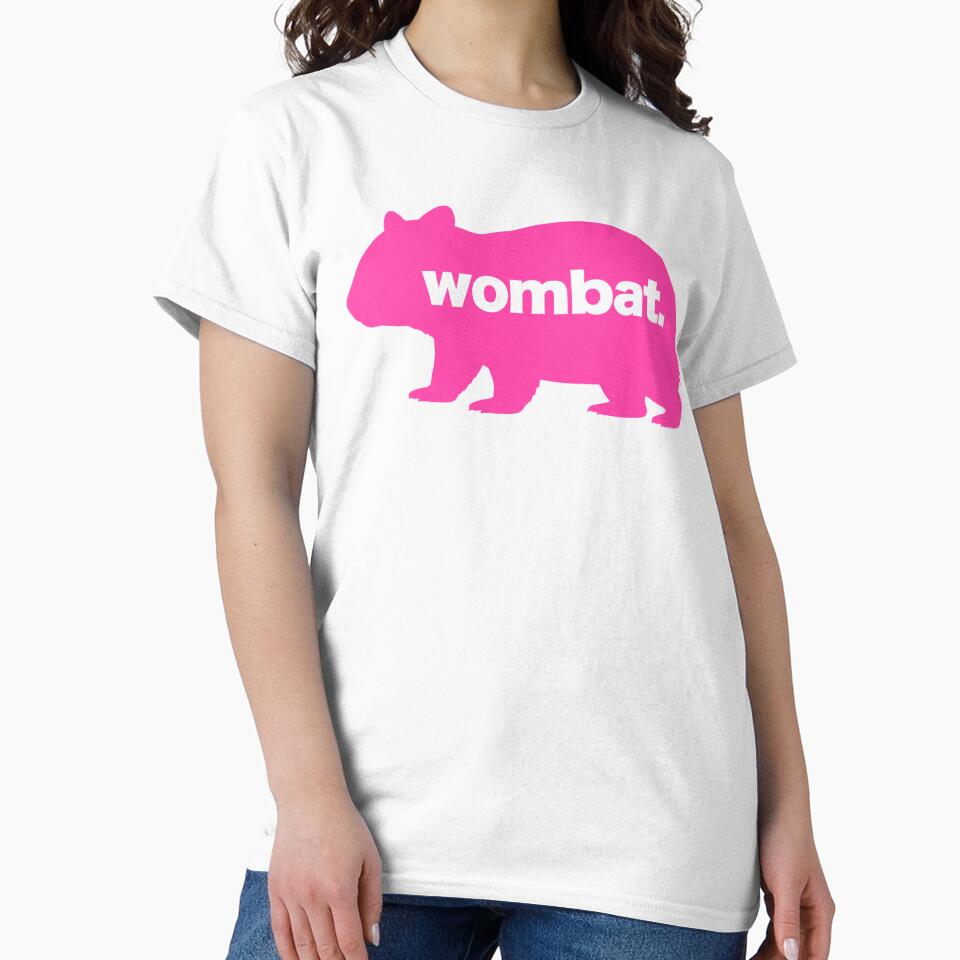 Pink Wombat Silhouette by pUNKnown