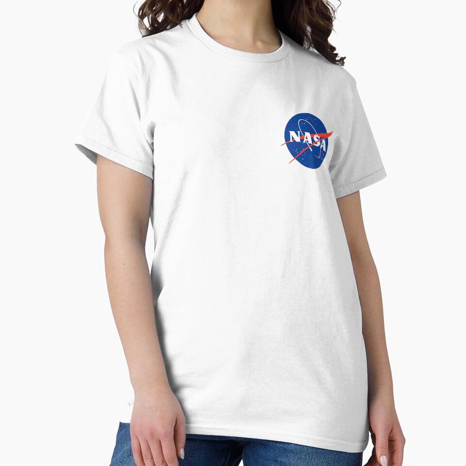 NASA Logo Printed T-Shirt by KARSCORP
