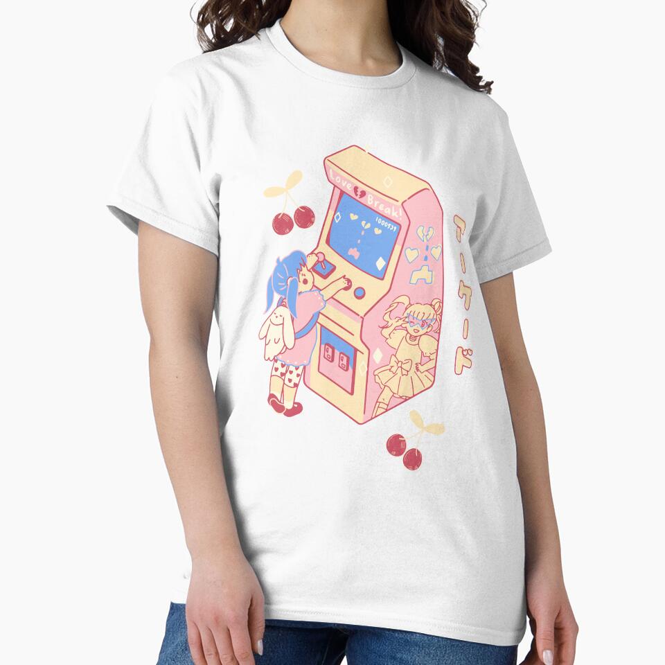 Kawaii arcade girl by Nyanko-Sempai