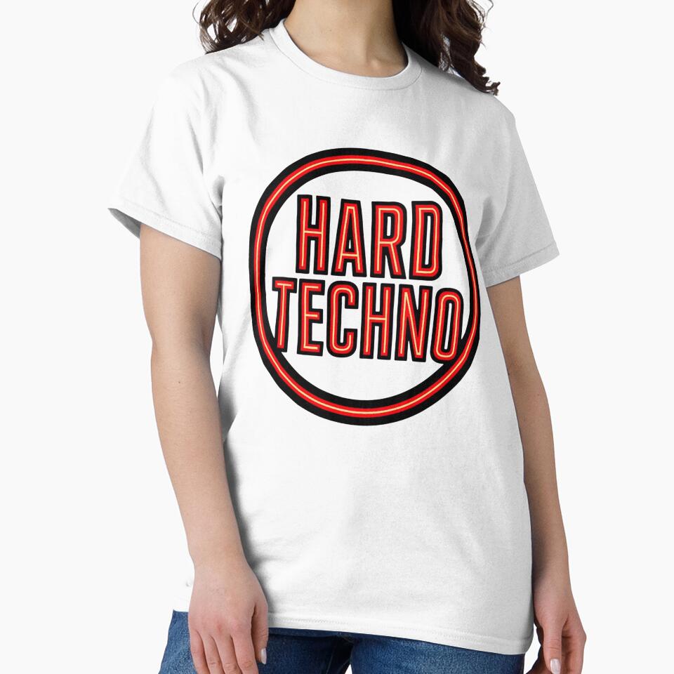 Hard Techno Rave Logo – Industrial Underground Clubwear Design by |TRSSHOP|