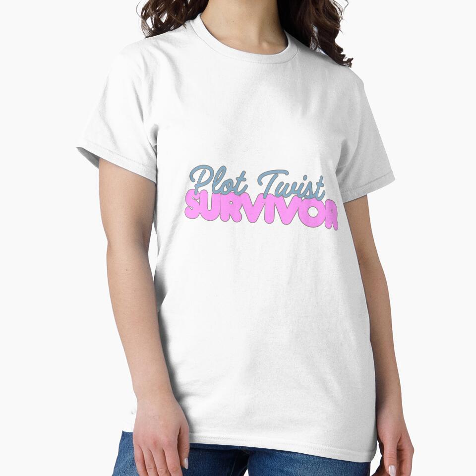 Plot Twist Survivor – Funny Book & Series Quote by ade-datt