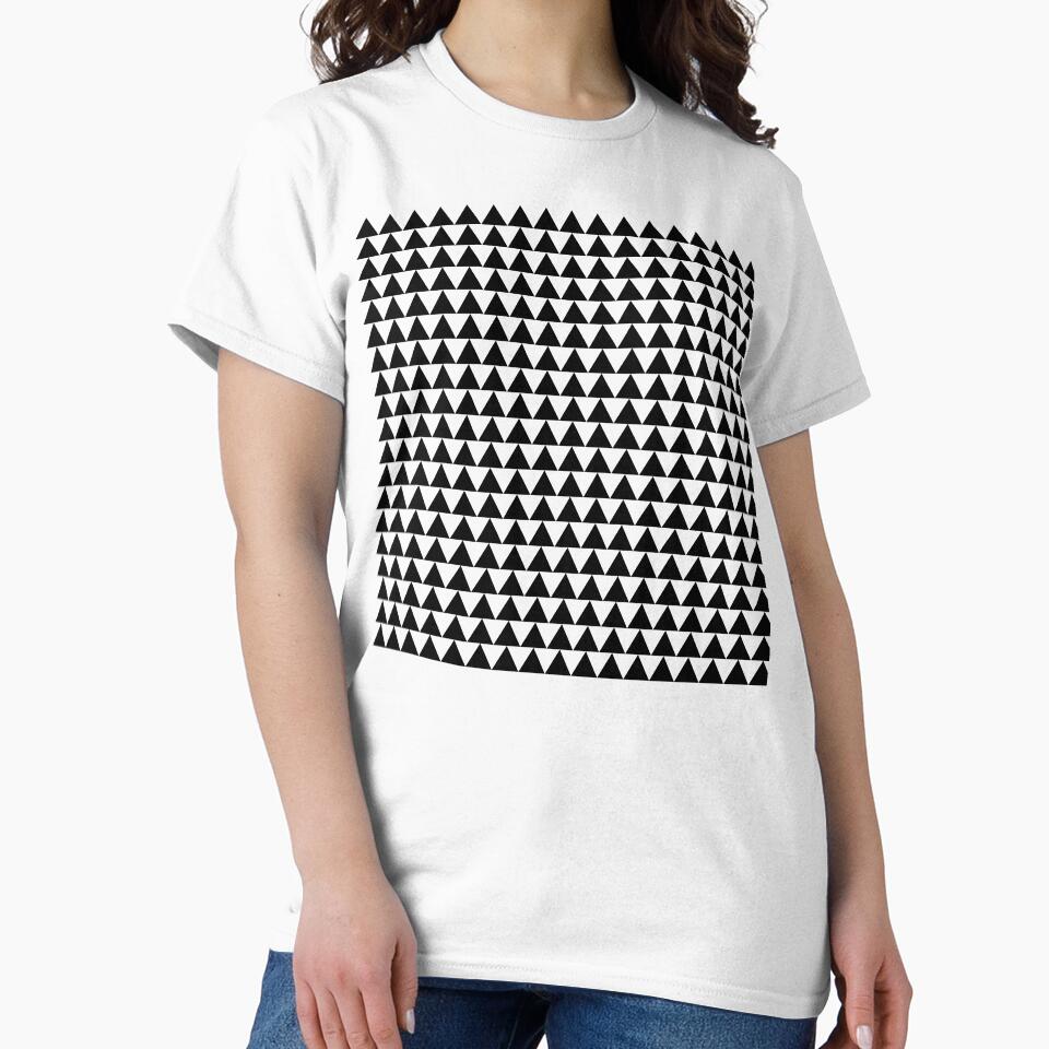triangle pattern black by Ray Loka