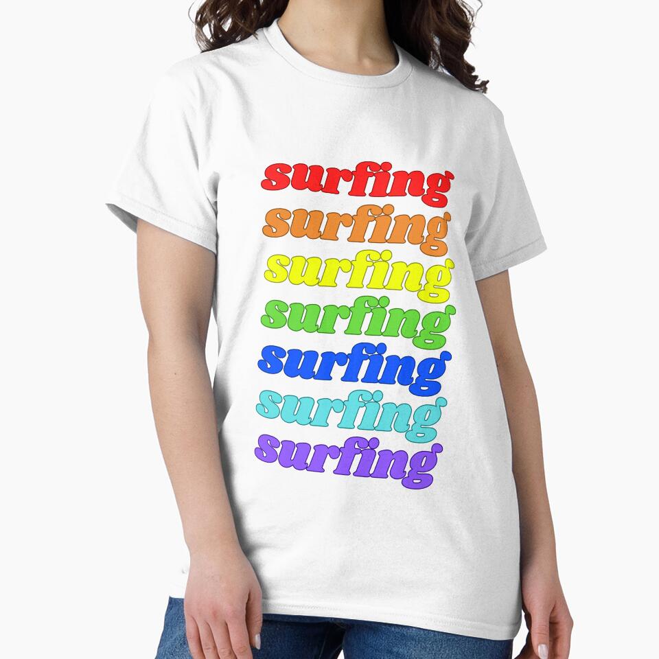 Surfing Rainbow by Stepadoda