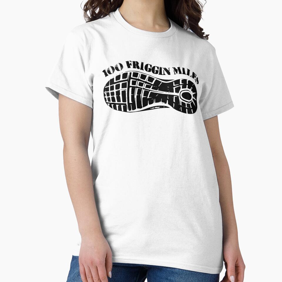 100 Friggin Miles Ultra Running Tread by Esskay Designs