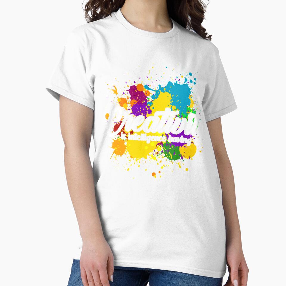 Cute Creativity Art For Men Women Creative Drawing Teacher by CathyCraig23