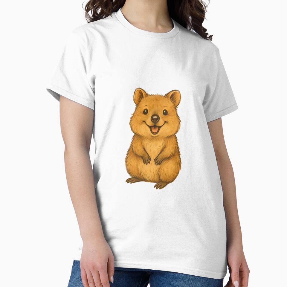 Happiest Animal Smiling Quokka Cute by yPaladino432