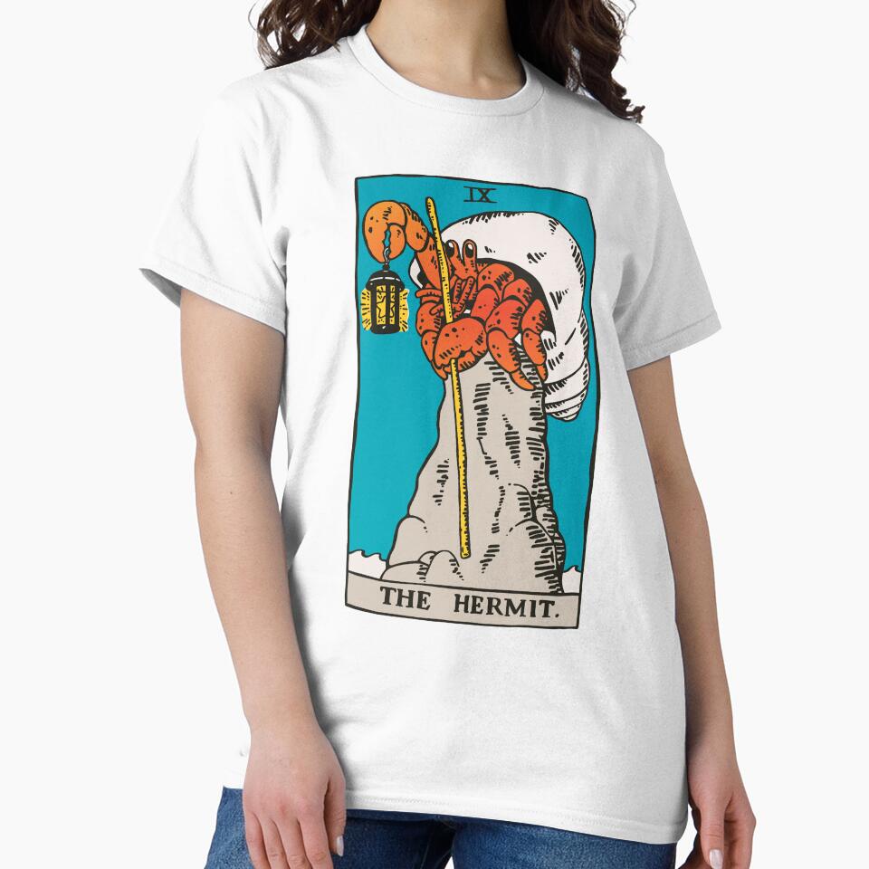The Hermit Crab Tarot Card by obinsun