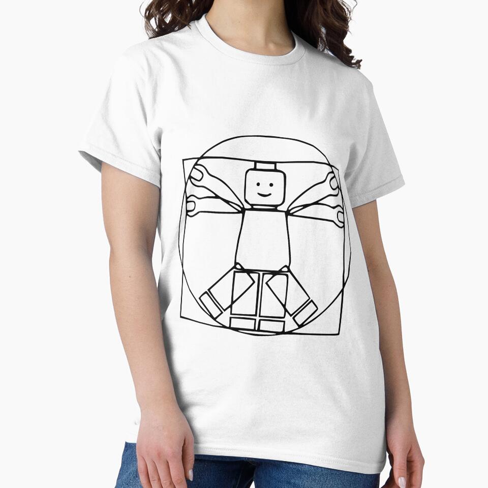 Brick Face - Vitruvian Man design by tonylau81