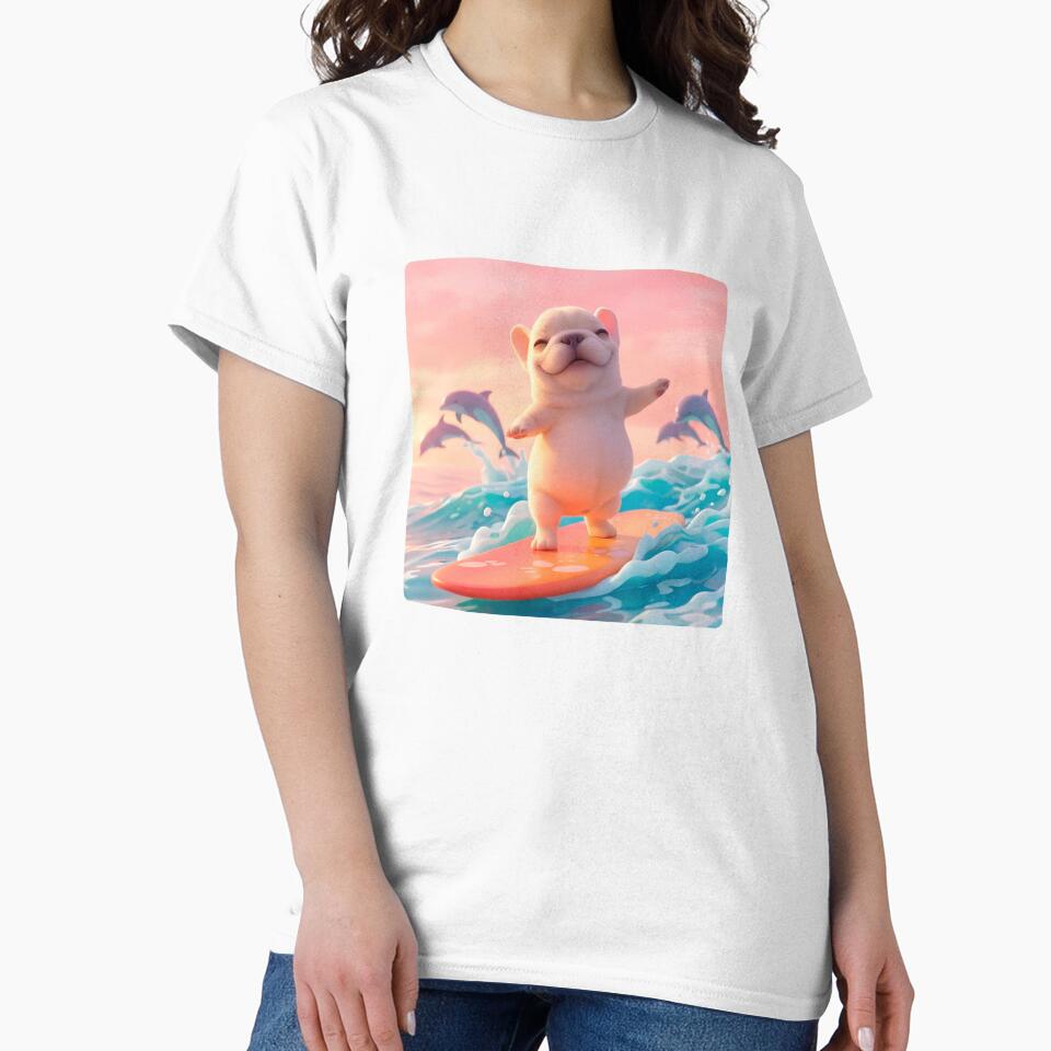 Cute Pibble Surf by cinnamonplay