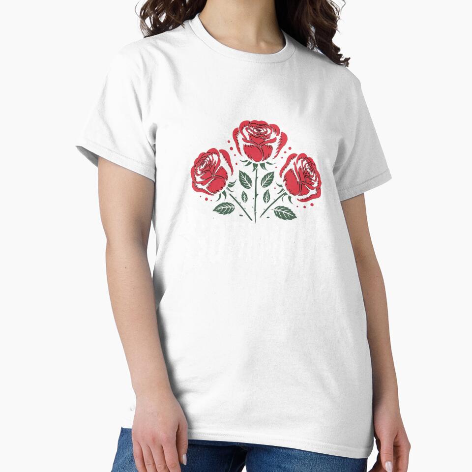 Goth Mom with Roses Mothers Day Gift for Gothic Mothers by Say It With Ink