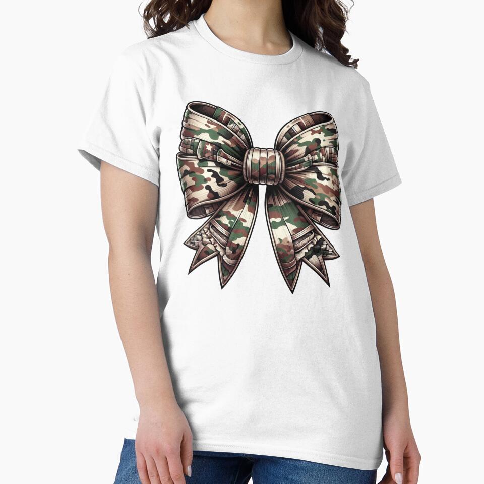 Camouflage Old Camo Coquette Bow Hunting by Designx99Shirt
