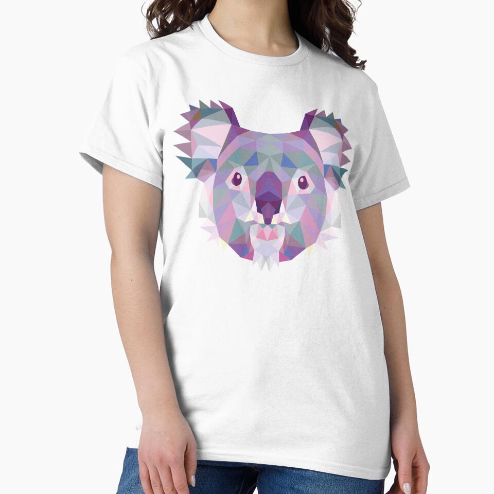 Koala Head Polygon by Fairyjam