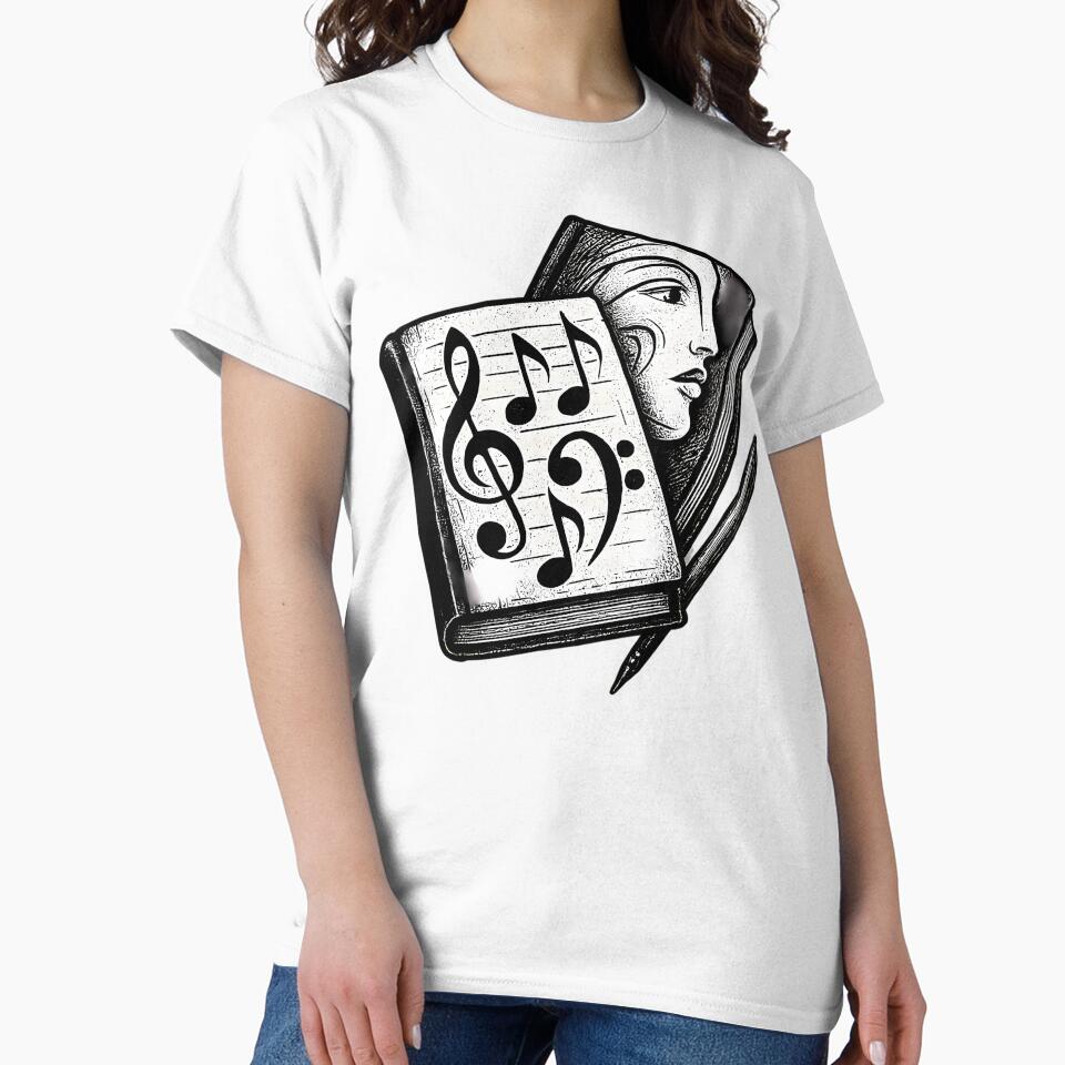 Intertwined Music Journals With Abstract Face by SimooArtist