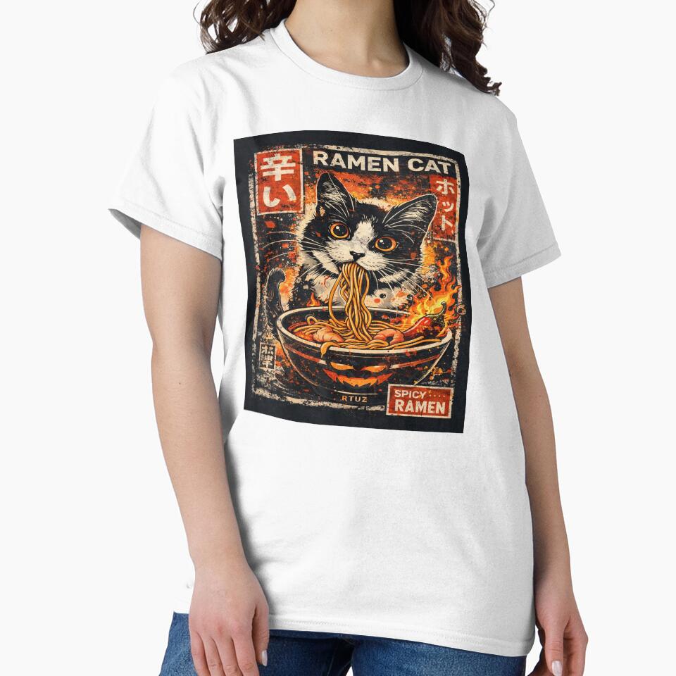 Ramen Noodles Cat by sevenvisuals