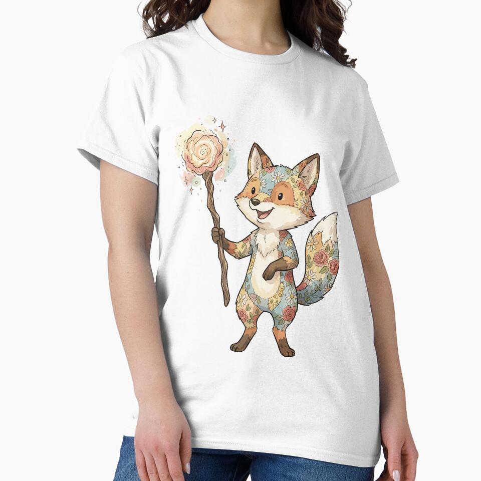 Fairycore Aesthetic: Petal Fox Enchanter by bapupa