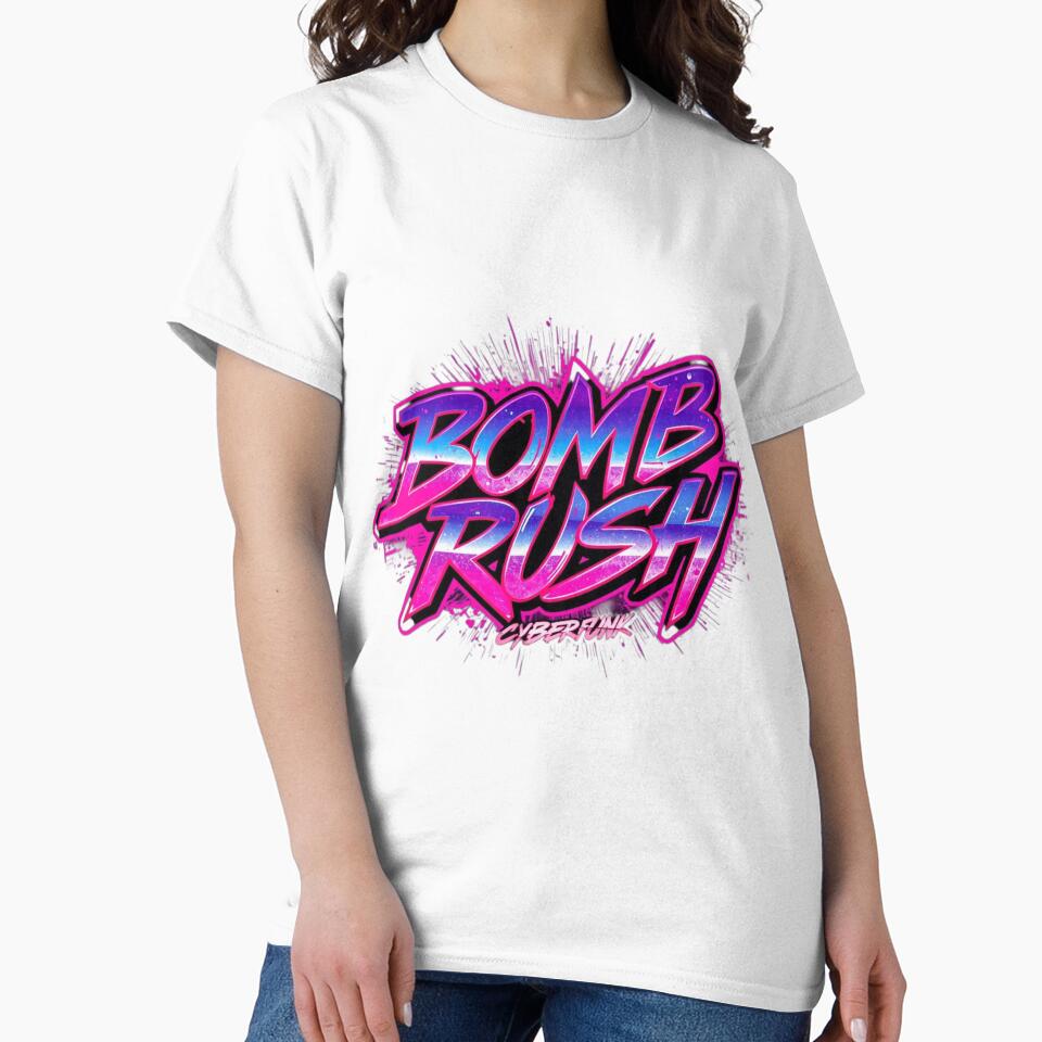 Bomb Rush Cyberfunk Retro Neon by Nejjar-store