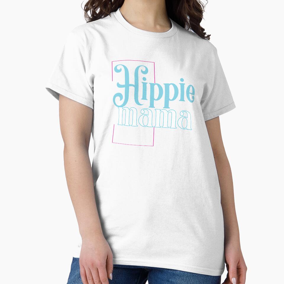 Hippie Mama Funny Mom by patroart