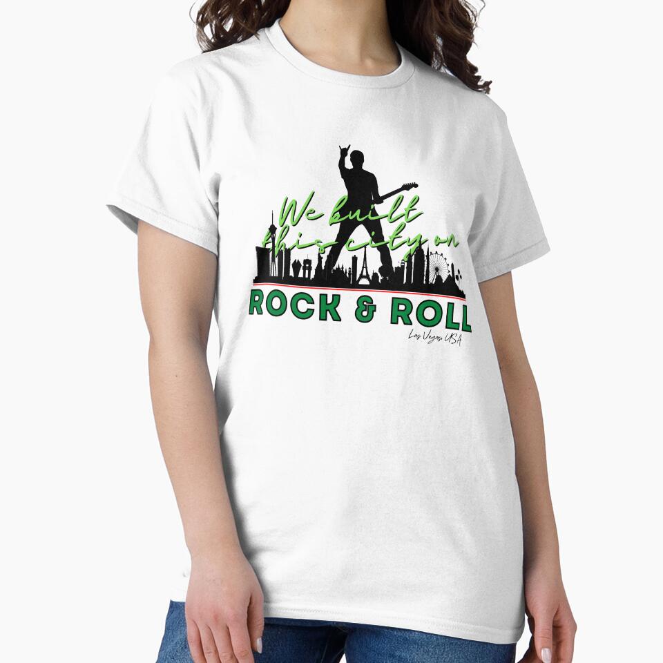We Built this City - Las Vegas, Green by Mean-Musician