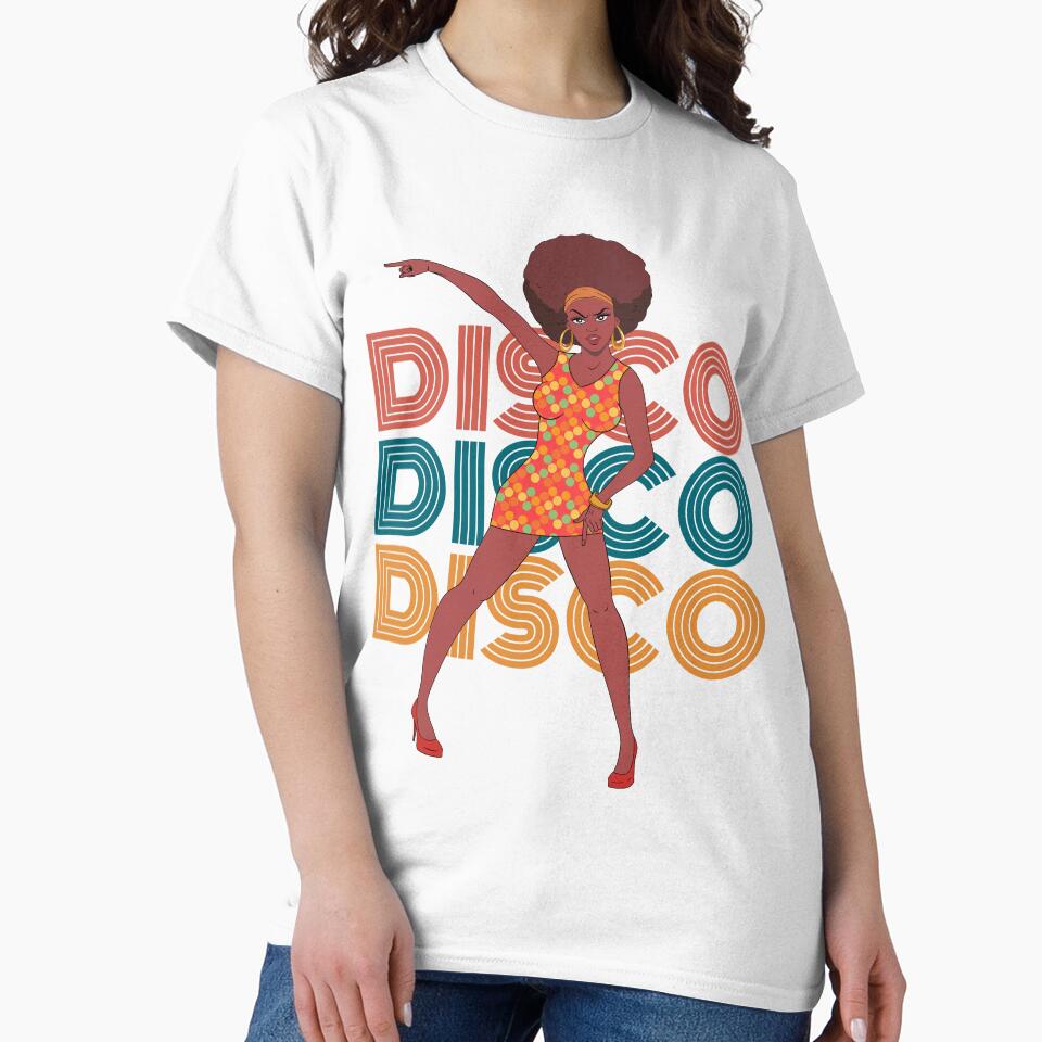 DANCING DISCO GIRL by ELALJUR