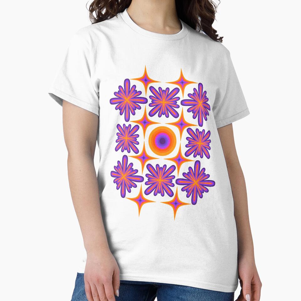 Retro Dream - orange and purple by TheGuidedPixie