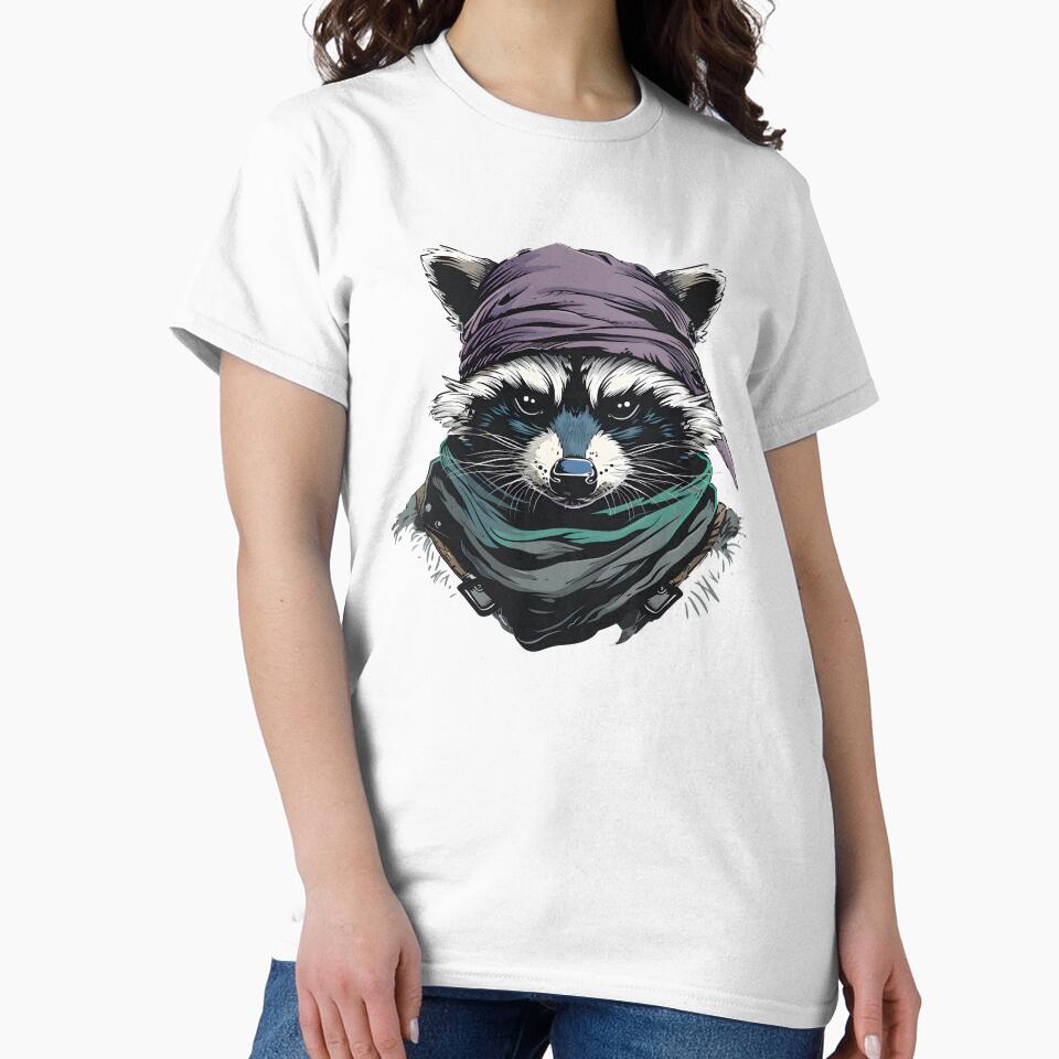bandit raccoon by xiao xuans