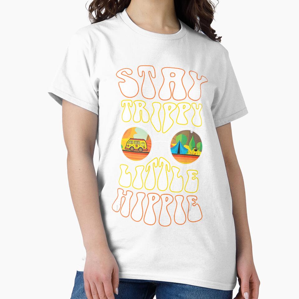 Stay Trippy Little Hippie Gifts for Hippie by AntonetteSimo