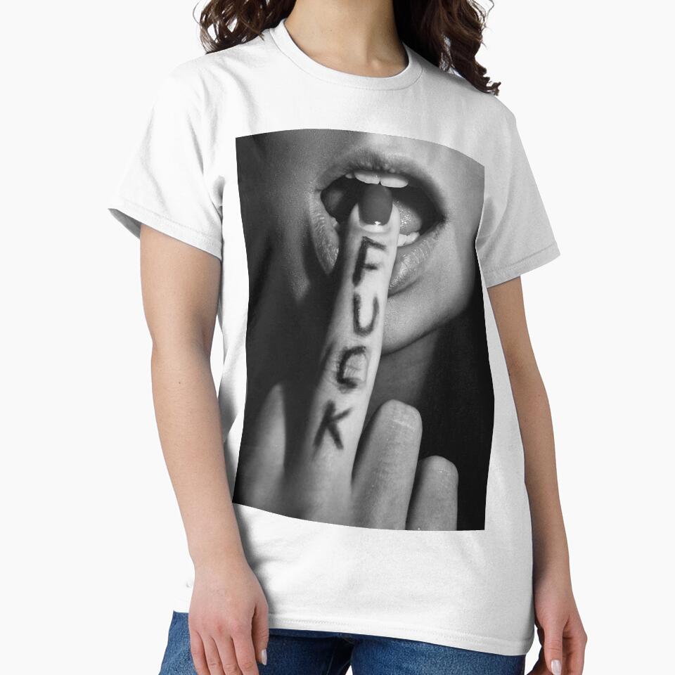 Middle Finger Print Feminist Art Print Fashion Wall Art Black and White Poster Feminism Print Fashion Photography Retro Wall Art Glam Decor by click4collage