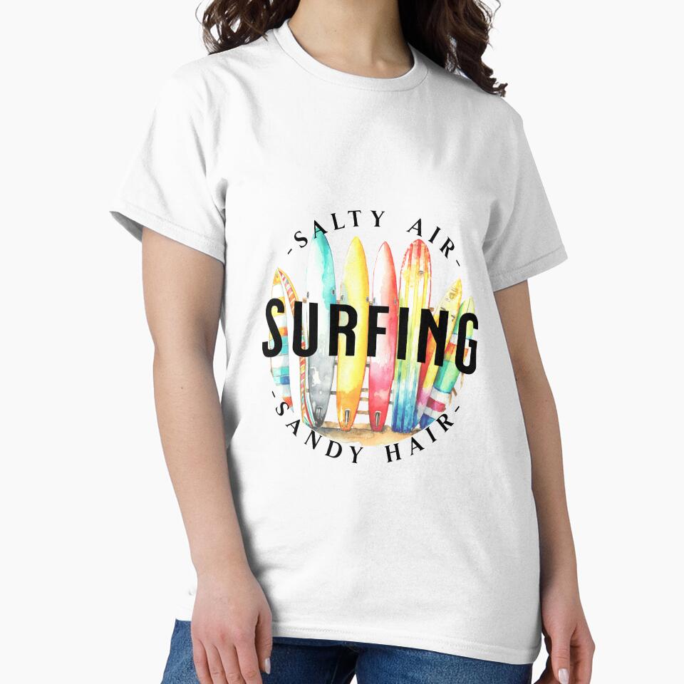 Salty Air Sandy Hair - Wave Surfing by BlueCoastPOD