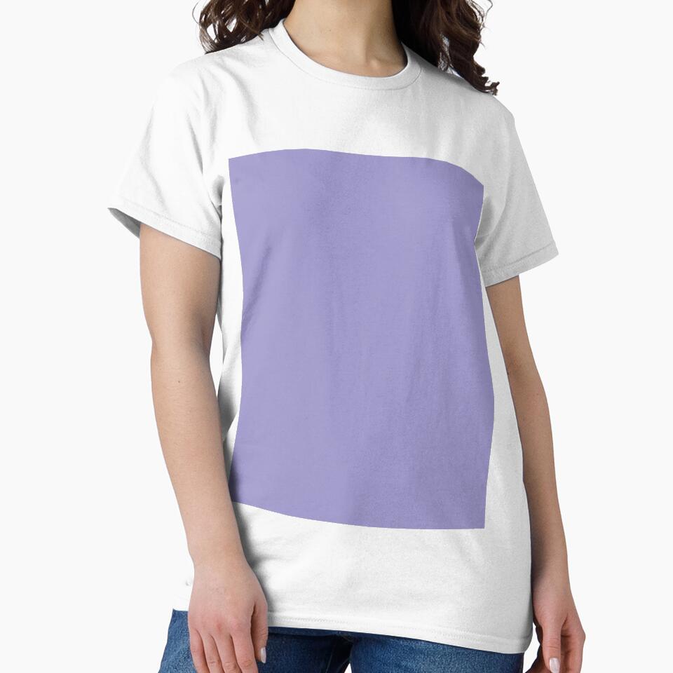 Plain Solid Color Medium Purple Strong Violet Lavender by mimihuang creations