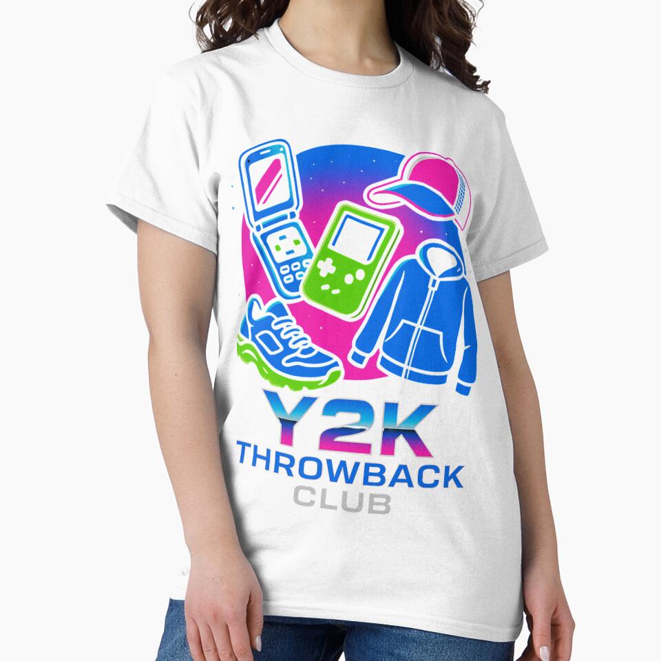 Y2K Throwback Club - Retro 2000s Nostalgia Aesthetic by HROC