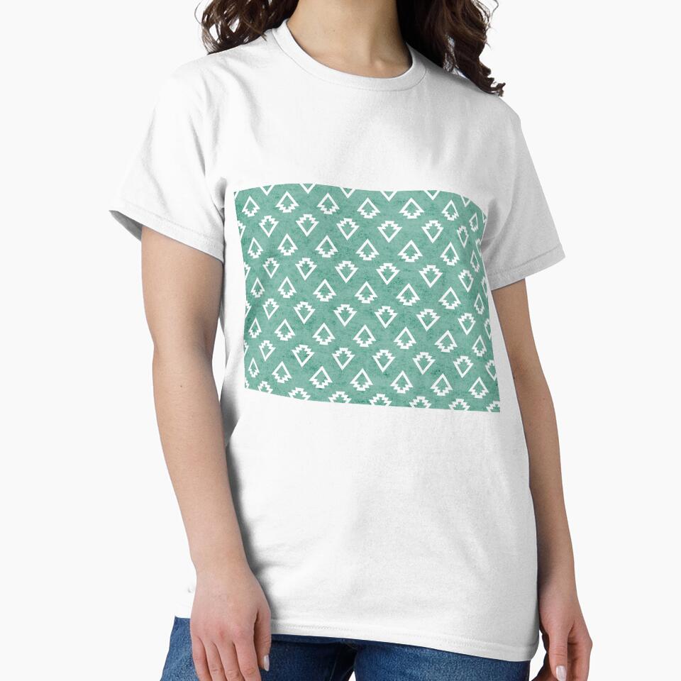 Native Arrow Green Pattern by Diana377