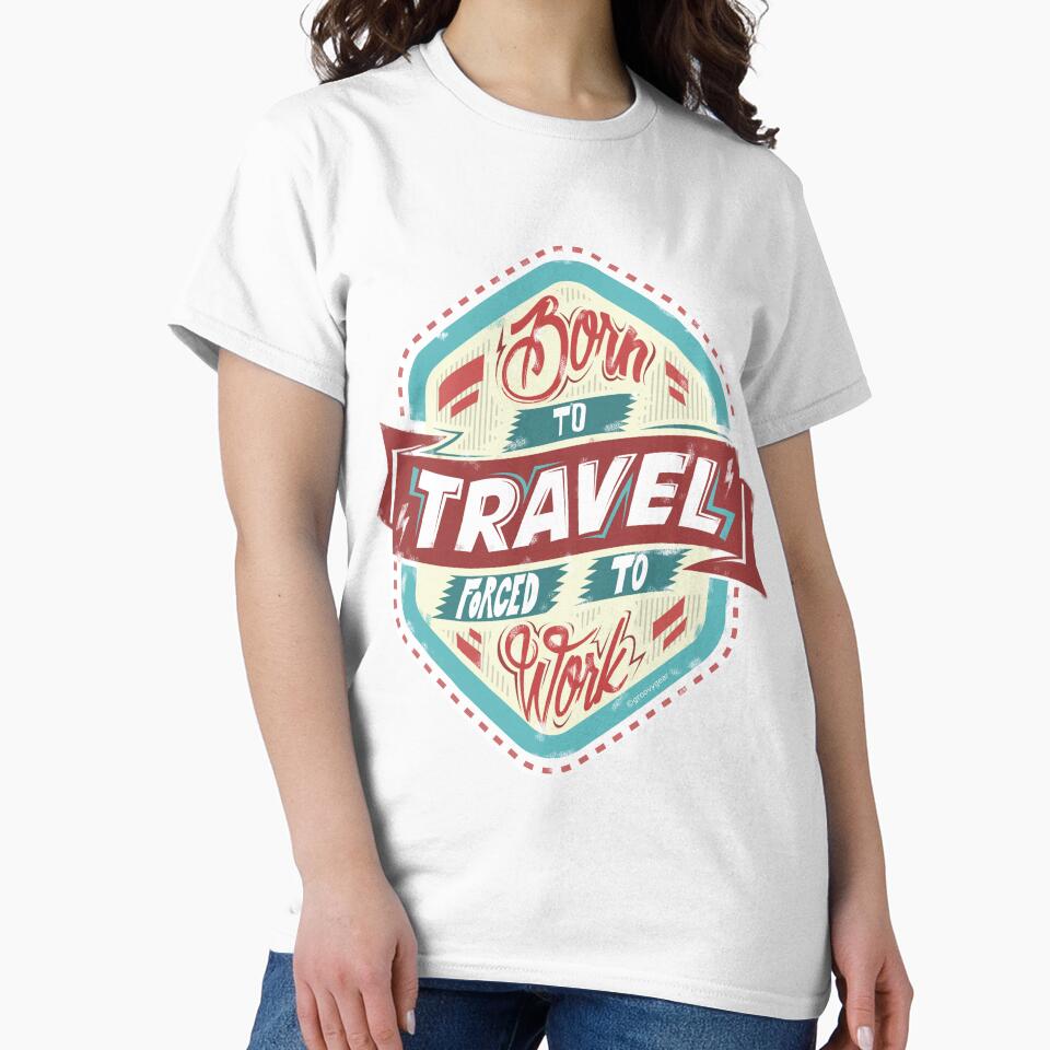 Born to Travel Ilustration by groovygear