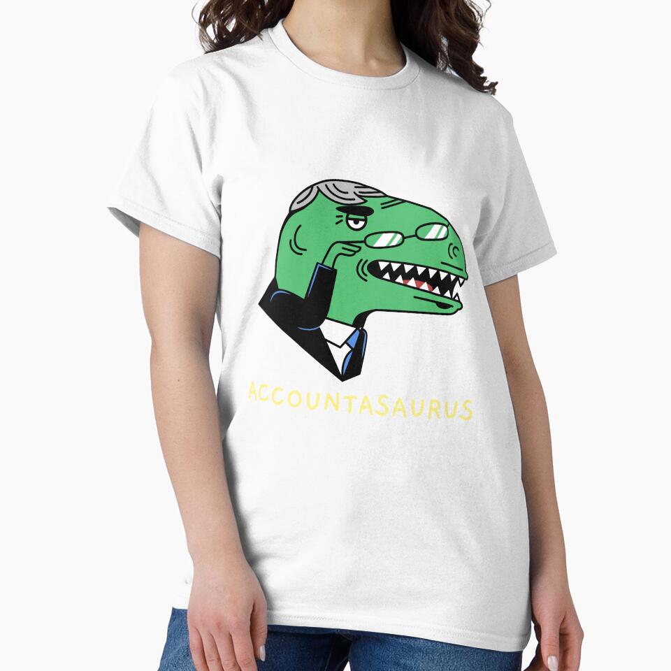 Accountasaurus by RiseandShineTee