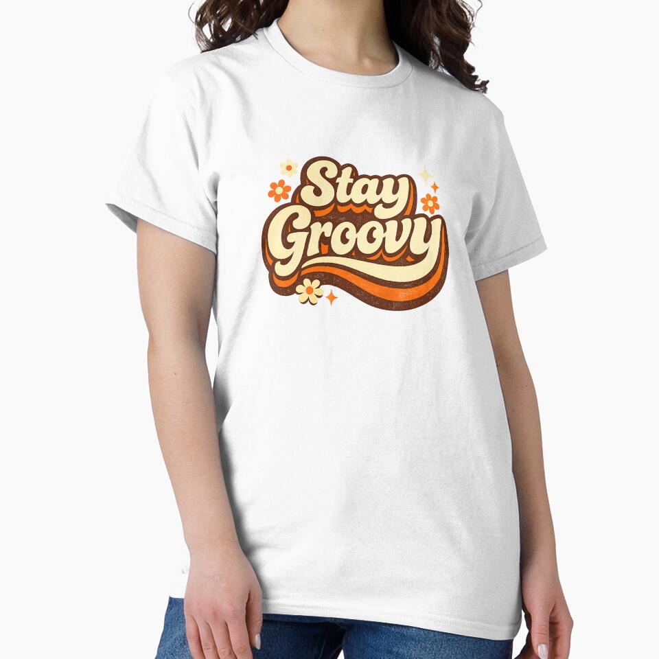 Stay Groovy Retro 70s Typography by avinigav