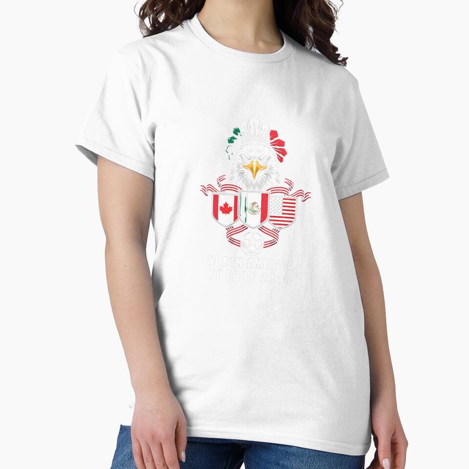 North America Football Spirit 2026 T-Shirt_82768088 by SubStudio97