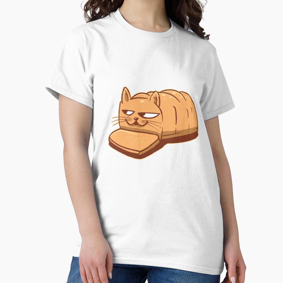 Funny Cat Bread Loaf by HiFiTees