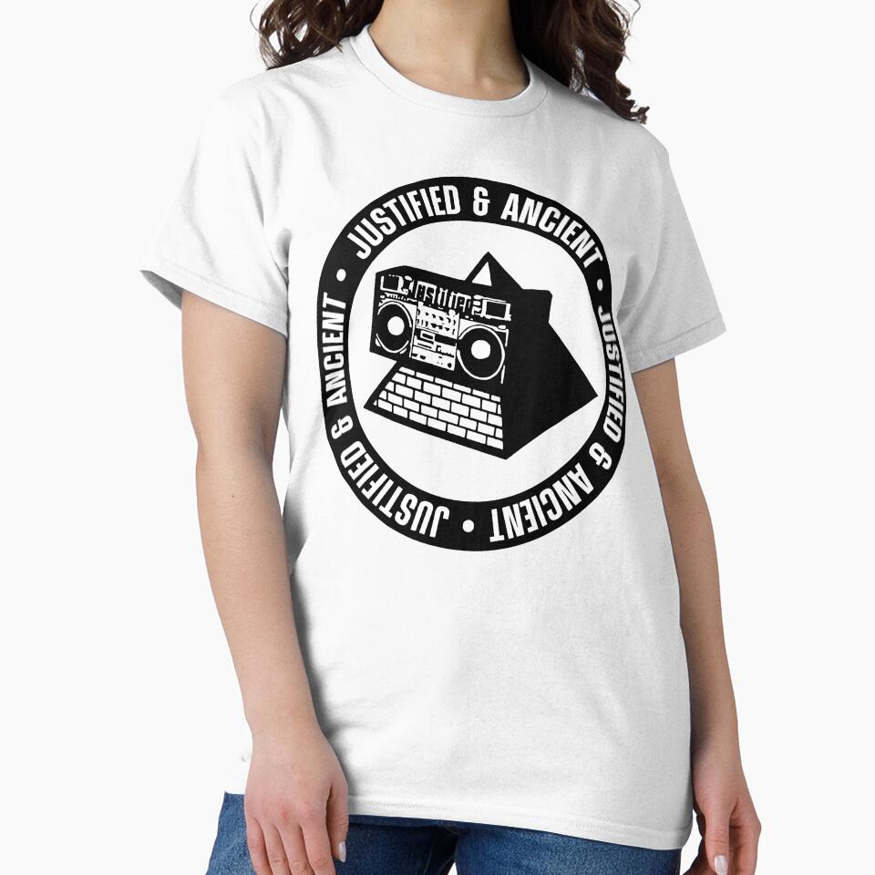 The KLF T-shirt - Justified and Ancient Logo by Sovietmovies