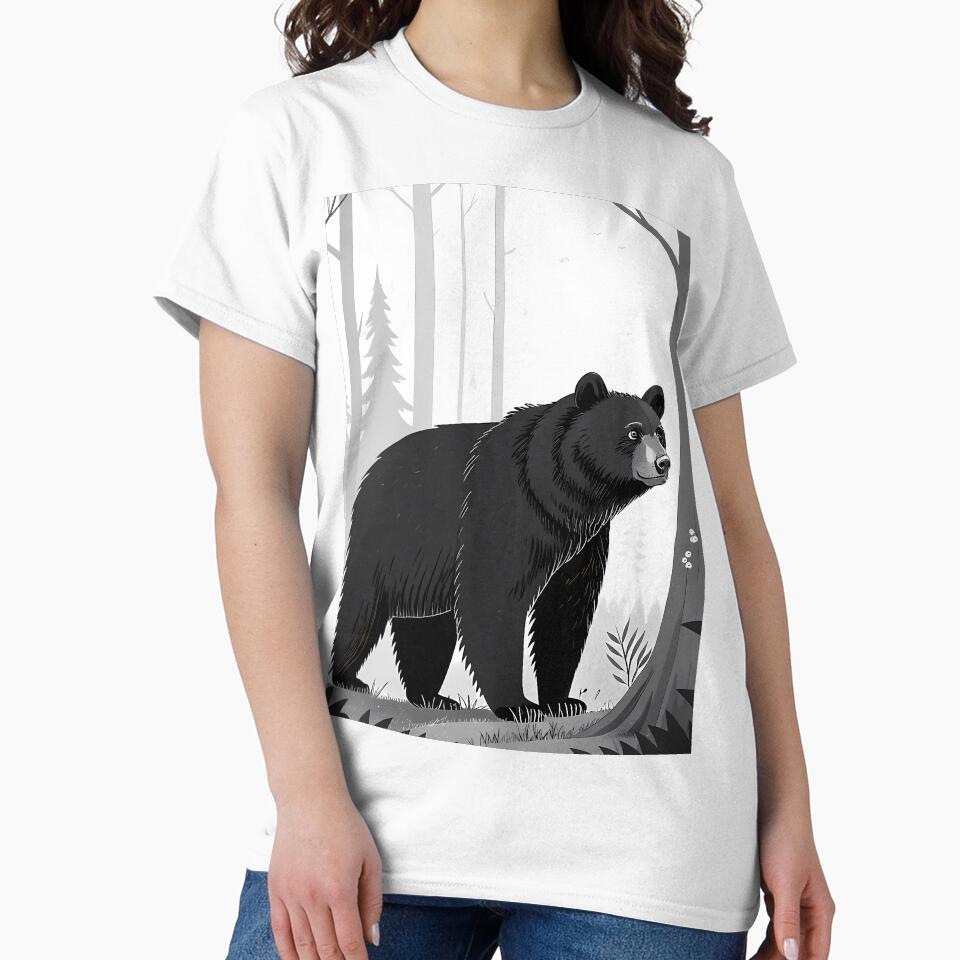 Bear Wildlife Illustrations Animal Art Nature Creature by ART ATTACK ZONE