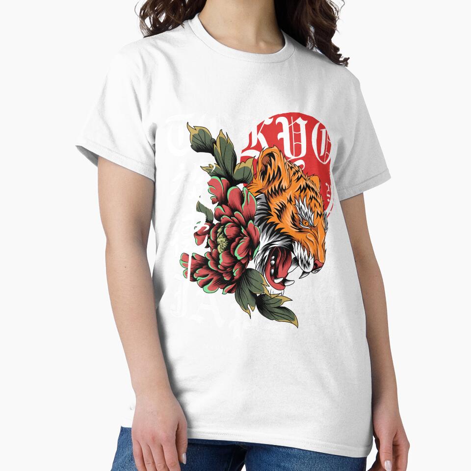 TOKYO JAPAN TIGER design by magnoliaclo